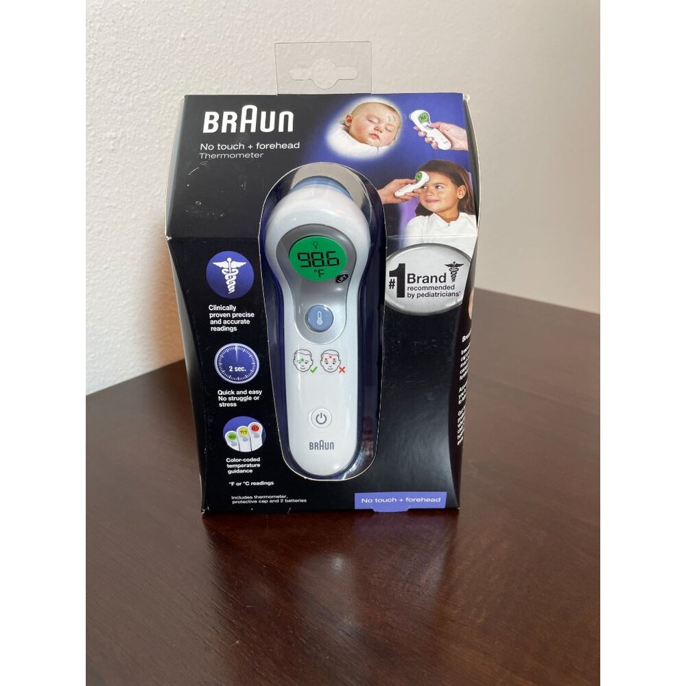 Braun No Touch + Forehead Thermometer - NEW - Picture 2 of 7